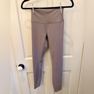 Wunder Train High-Rise Tight 25"  Taupe Sz 4